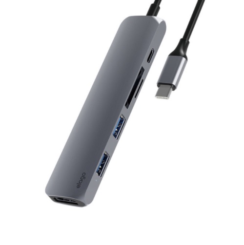 6in1 카드리더 HDMI 멀티허브 (6포트/USB 3.0 Type C)