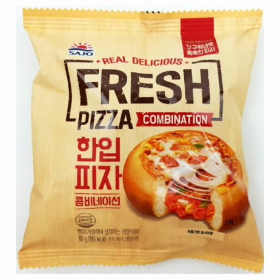 사조대림 한입피자 콤비네이션 80g (6개)_이미지