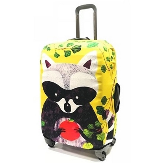 고우트래블 캐리어 커버 S (사과 품은 너구리)_이미지