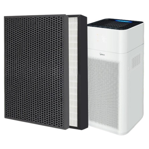 네이처테이블 먼방사 위닉스 타워XQ 전용 CAF-E0S4 호환용 필터세트 (1개)_이미지