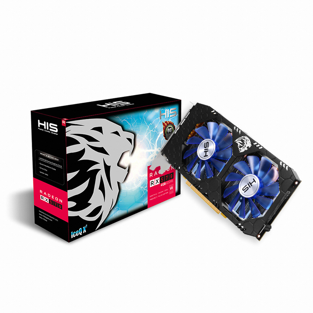 HIS 라데온 RX 570 IceQ X2 Turbo D5 4GB_이미지