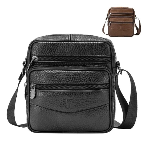 블루마운트 11015 캐주얼 소가죽 남성 미니 크로스백 WFIZLU3_이미지