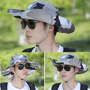 셀러허브 JHL0S964_51IE야외 스포츠햇 캐주얼 사파리 끈모자