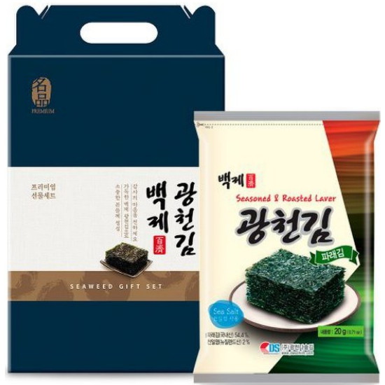 광천다솔김 백제광천김 파래 전장김 10봉 선물세트이미지입니다. 누르면 해당 게시물로 새창이동합니다.