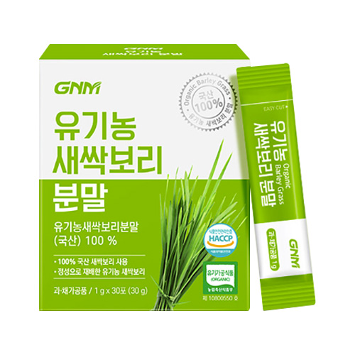 GNM자연의품격 유기농 새싹보리 분말 1g 30포 (6개)_이미지