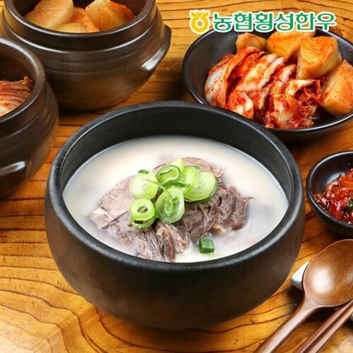 동횡성농협 횡성한우 사골곰탕 600ml (2개)_이미지