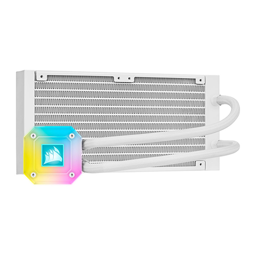CORSAIR iCUE H100i ELITE CAPELLIX WHITE_이미지