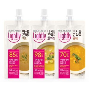대상 청정원 라이틀리 마시는 곤약죽 귀리 130g [3개] 상품이미지