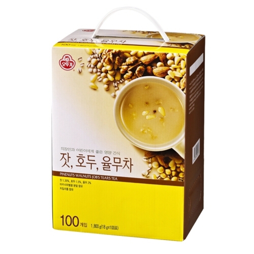 오뚜기 잣 호두 율무차 18g 100개입 (4개)_이미지