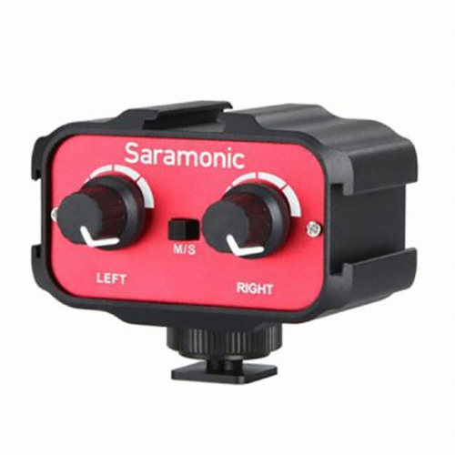 Saramonic SR-AX100 오디오어댑터 (정품)_이미지