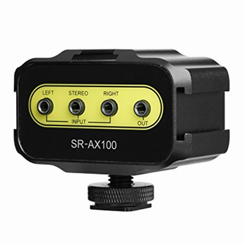 Saramonic SR-AX100 오디오어댑터 (정품)_이미지