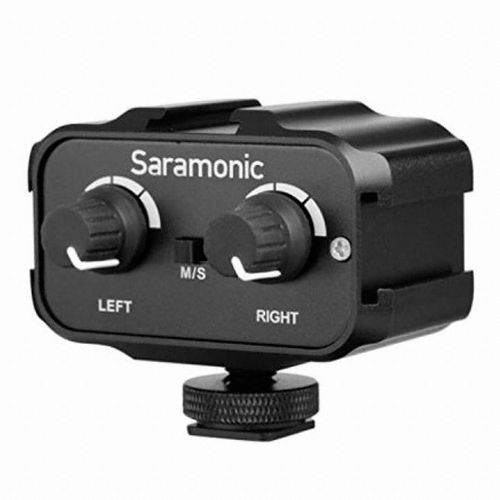Saramonic SR-AX100 오디오어댑터 (정품)_이미지