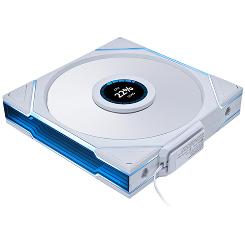 리안리 UNI FAN TL Wireless LCD 140 리버스 (화이트)_이미지