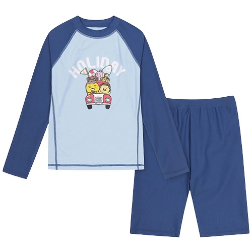 탑텐키즈 카카오 래쉬가드 셋업 MKF5IP3801_이미지