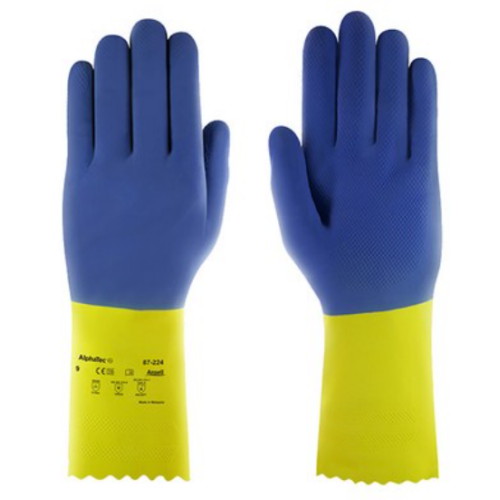 안셀 알파텍 케미프로 내화학 장갑 224X (12켤레)