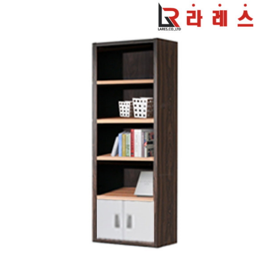 PET 5단 수납 책장 600