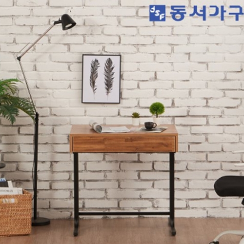 동서가구 엘더 철제 서랍형 책상