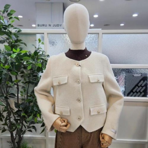 부루앤쥬디 여성의류 sh06 노치숏자켓HM IV 아이보리 BBQLHM005_이미지