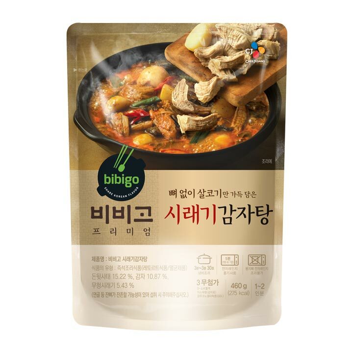 CJ제일제당 비비고 시래기 감자탕 460g (3개)_이미지