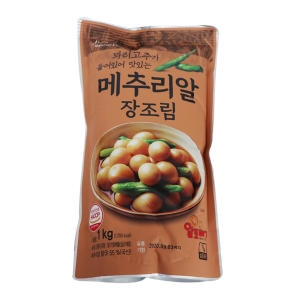 정원식품 꽈리고추가 들어있는 메추리알장조림 1Kg