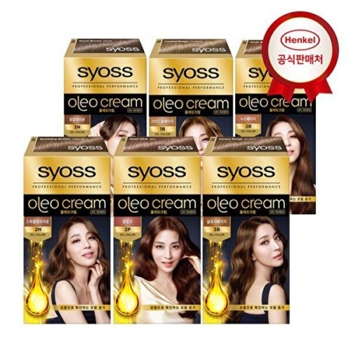 사이오스 올레오 크림 염색약 (6개)_이미지