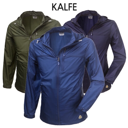 [불명] KALFE 칼리프 남성 무지 포켓 후드 바람막이 Model No_YB2057 3109439_이미지