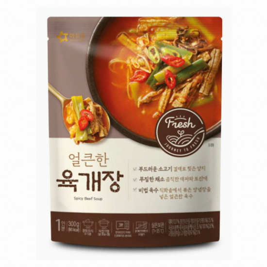 아워홈 얼큰한 육개장 300g (1개)