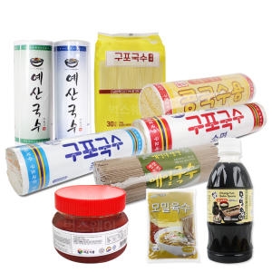 구포국수 예산국수 구포국수/칼국수 소면 중면 콩국수 생면 메밀국수_이미지