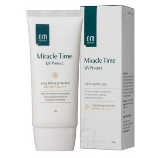 에버미라클 미라클타임 EM UV 썬 프로텍트 크림 50g (2개)_이미지