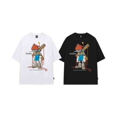 오드스튜디오 ODDSTUDIO 디지몬 어드벤처 Pinochimon Overfit T-shirt 2COLOR OO5AURT112 164314_이미지