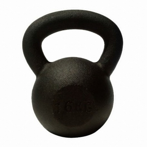바투스포츠 블랙 분체 케틀벨 (16kg)_이미지