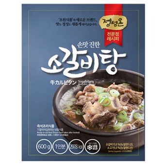 초원식품 정성온 손맛 진한 소<b>갈비탕</b> 600g