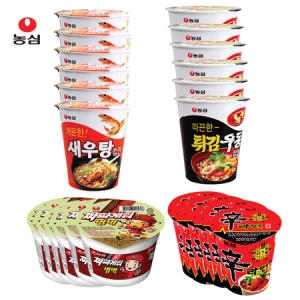 농심 컵라면 소컵 혼합 24입_이미지