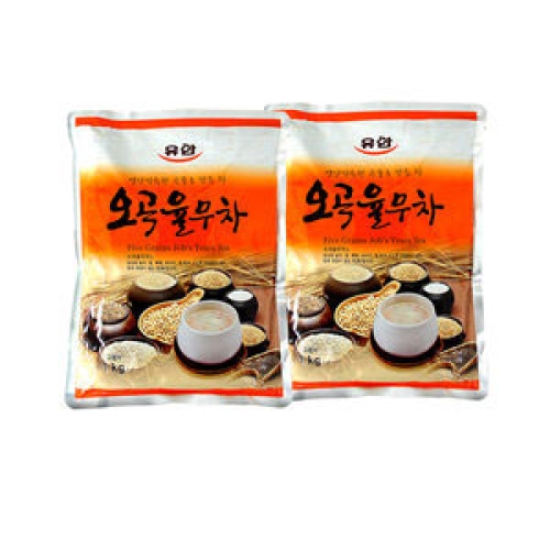 유안종합식품 오곡 율무차 1kg[1개]