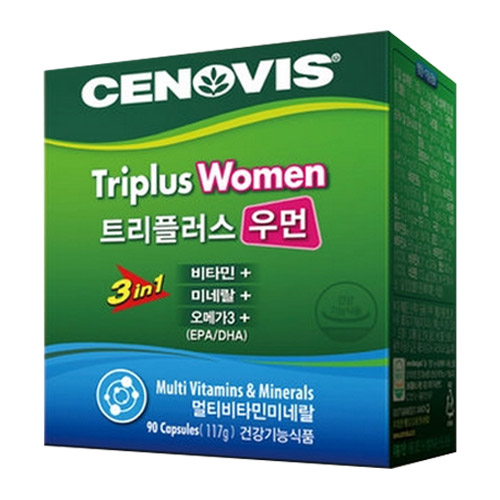 세노비스 트리플러스 우먼 1120mg 90캡슐 (1개)_이미지