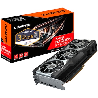GIGABYTE 라데온 RX 6900 XT D6 16GB 피씨디렉트