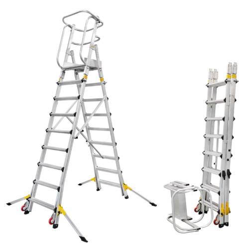 금창산업 안전난간 말비계 분리형 사다리 (9단)