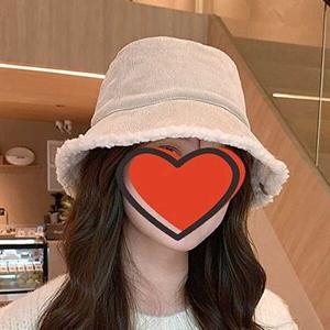 골덴 털양면 벙거지 모자 겨울 버킷햇 패션모자-WFG4GDB_이미지