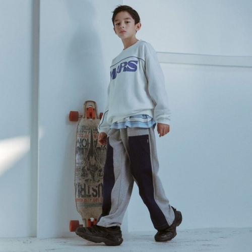 8 MARS 7611G-415-03 더블니데님스웨트팬츠 아동 주니어 긴바지 신학기 데일리 선물