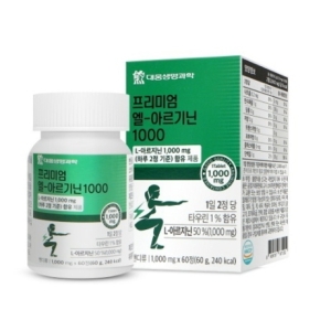 대웅생명과학 프리미엄 L-아르기닌 1000 60정 (5개)_이미지