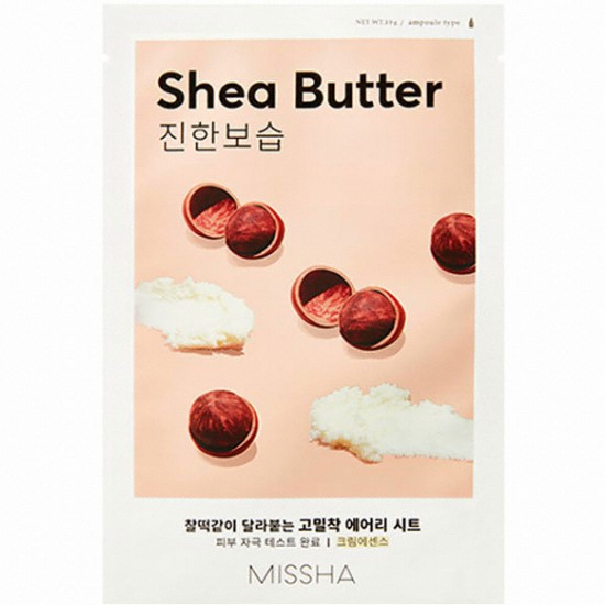미샤 에어리 밀착 시트 시어버터 마스크 (1매)_이미지