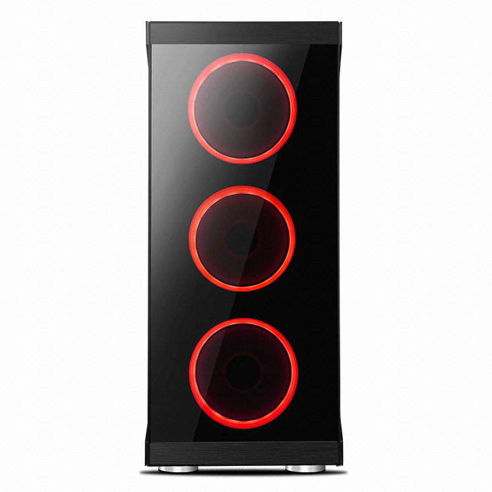 COX A7 네오 강화유리 무선 RGB HALO 블랙_이미지