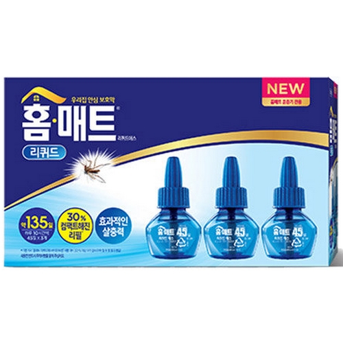 헨켈홈케어 홈매트 리퀴드 에스 무향 교체용 45일 (6개)