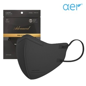 어드밴스드 보건용 마스크 KF94 대형 블랙