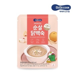 베베쿡 바르게 만든 순살 닭백숙 200g (1개)_이미지
