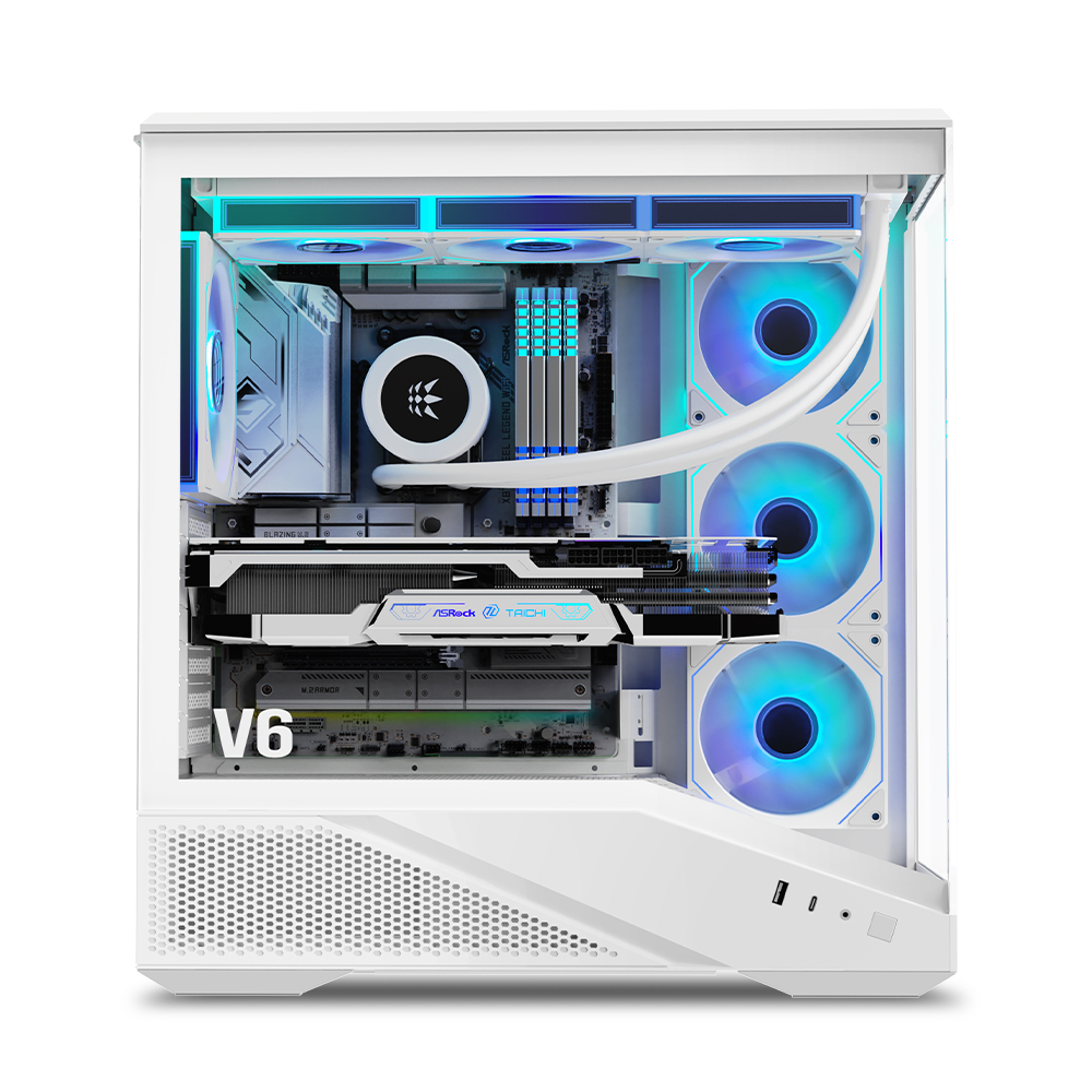 마이크로닉스 COOLMAX V6 (화이트)_이미지