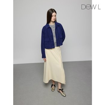 대현 듀엘 버튼업 스웨이드 자켓 BL_D251PSG202