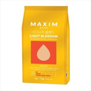 동서식품 맥심 시그니처 블렌드 라이트 블로섬 1kg (6개)_이미지