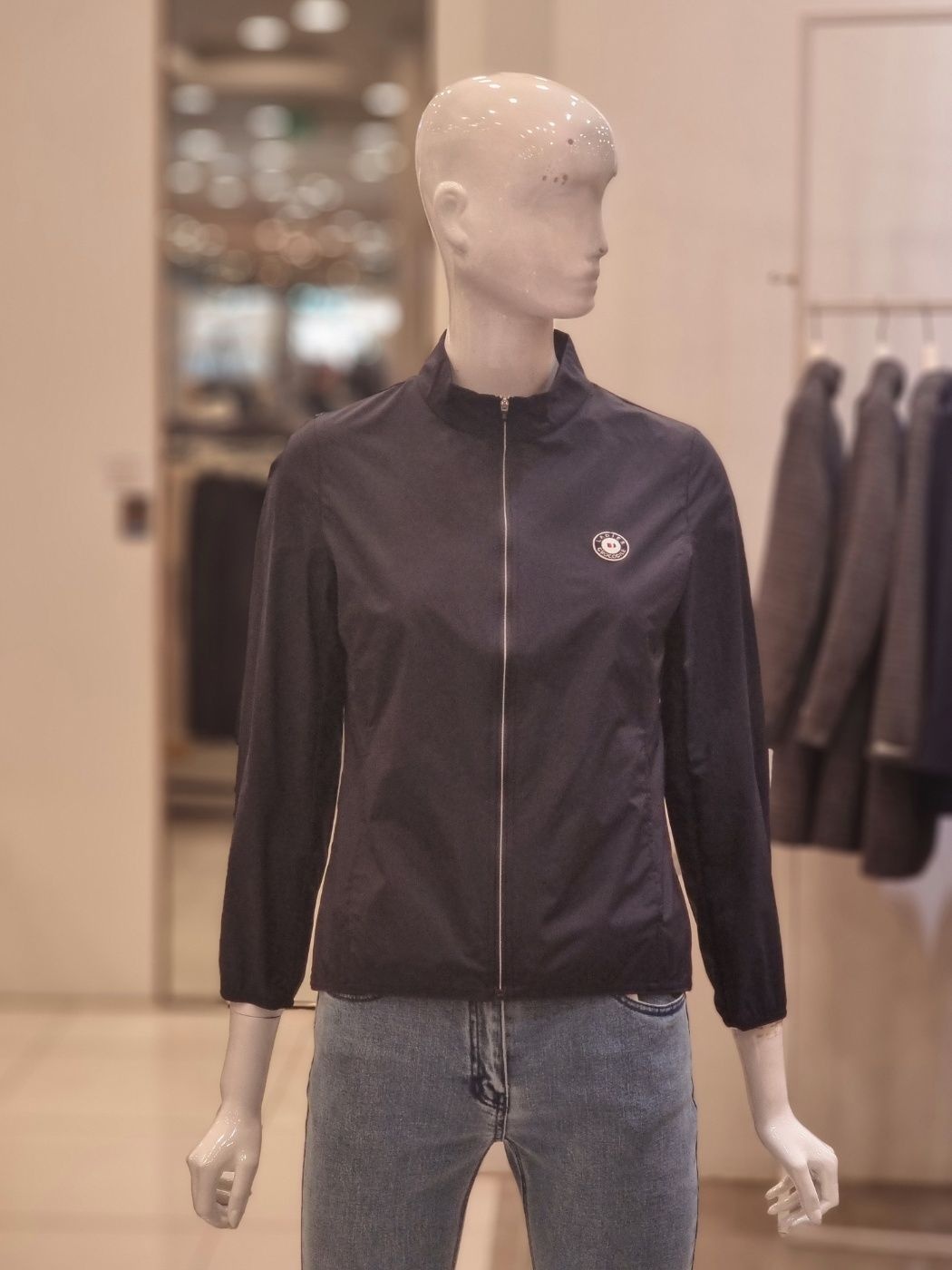 크로커다일레이디 하이넥 집업 점퍼 CLDMJP901 아울렛