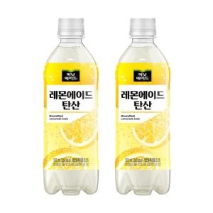 코카콜라음료 미닛메이드 레몬에이드 탄산 500ml (24개)_이미지